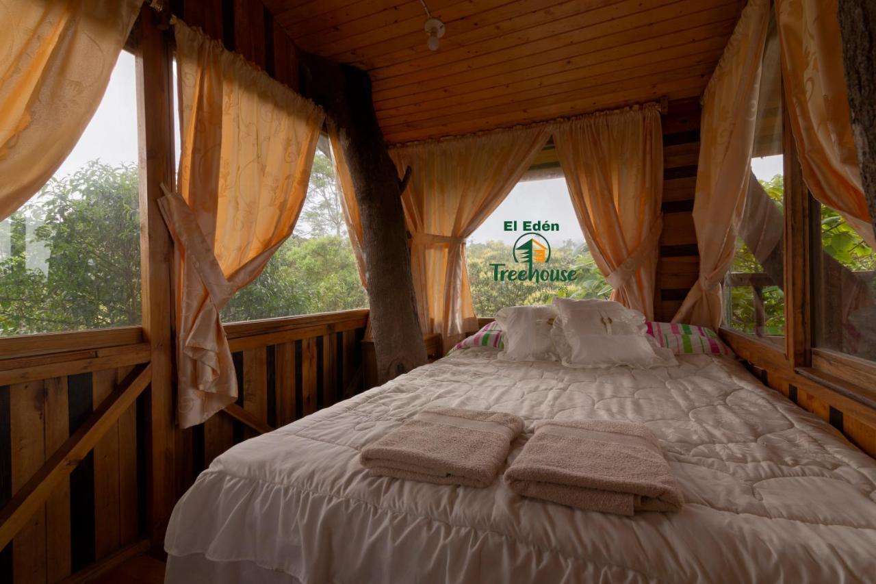 Villa Eden Treehouse Mindo Exterior foto
