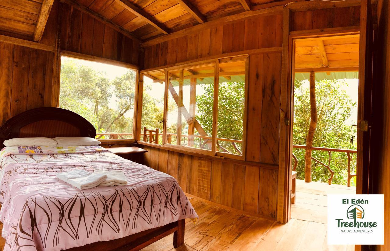Villa Eden Treehouse Mindo Exterior foto